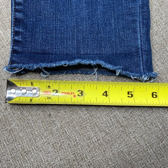 Lucky Brand Lolita Skinny Denim Jeans Women's 4/27 Distressed Blue Casual Pants - Picture 15 of 16